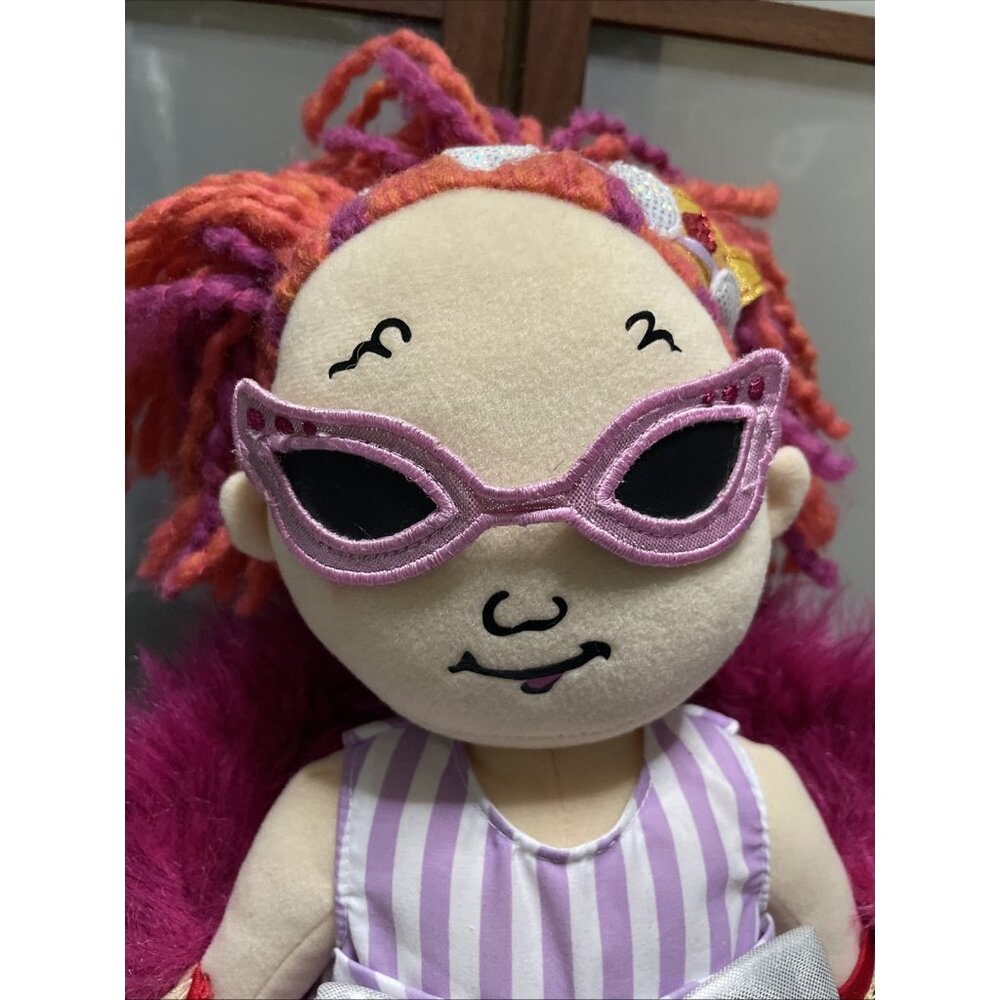 Madame Alexander 2011 Fancy Nancy Fabulous Shopper 18” Plush Toy Rag Doll NWT - Picture 3 of 11